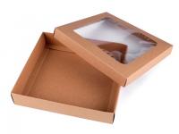 Pudełko papierowe z okienkiem (4 szt)
