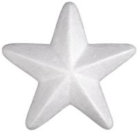Gwiazda 3D styropianowa Ø14 cm