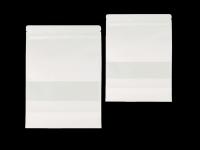 Torebka papierowa z okienkiem biała, mała (10 szt)