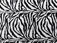 Imitacja sierści zwierzęcej zebra