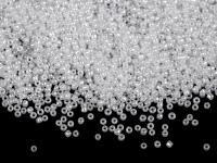 Rokail - koraliki szklane 15/0 - 1,5 mm perłowe, nieprzezroczyste (50 g)