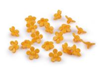 Plastikowe guziki / koraliki kwiaty Ø15 mm (5 g)