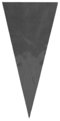 Woreczek / rożek celofanowy 17x35 cm (20 szt)