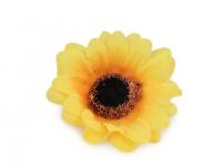 Sztuczne kwiaty słonecznika Ø7,5 cm (10 szt)